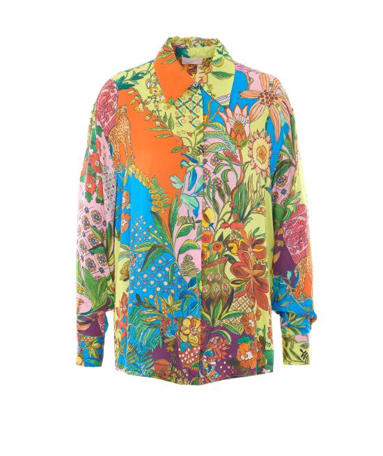 26SS 리우조 블라우스 WA6485T471A P9363 MultiColour - LIU JO