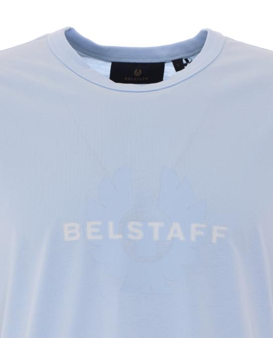 26SS 벨스타프 반팔 티셔츠 106222 SKBLU Blue - BELSTAFF