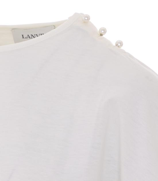 26SS 랑방 반팔 티셔츠 TS0023 J05502 White - LANVIN