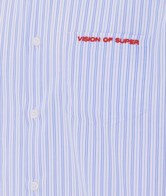 26SS 비전오브슈퍼 긴팔 셔츠 VS087CM LIGHT BLUE Blue - VISION OF SUPER
