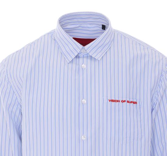 26SS 비전오브슈퍼 긴팔 셔츠 VS087CM LIGHT BLUE Blue - VISION OF SUPER