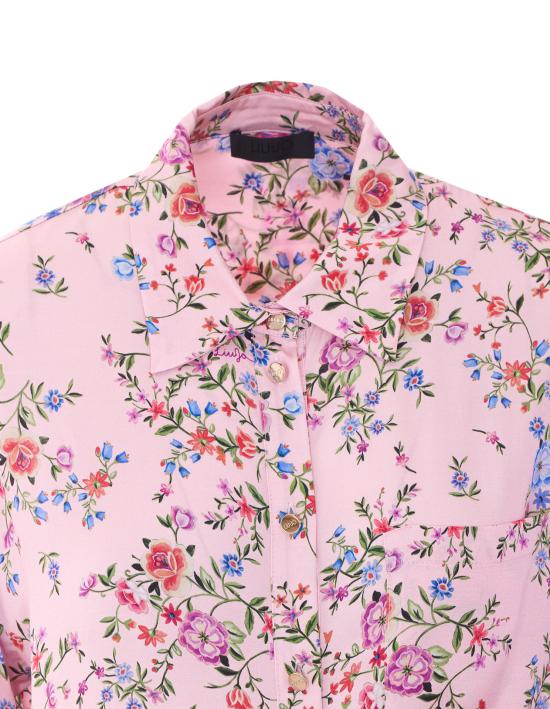 26SS 리우조 블라우스 CA6207TS562 P9630 Pink - LIU JO