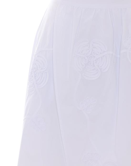 26SS 리우조 미디 스커트 CA6178T039A 11111 White - LIU JO