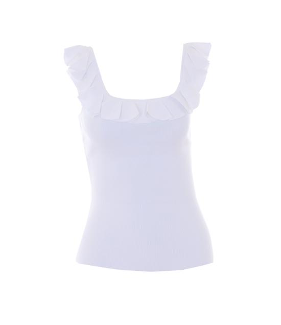 26SS 마이클 코어스 긴팔 티셔츠 MS661G033D 100 White