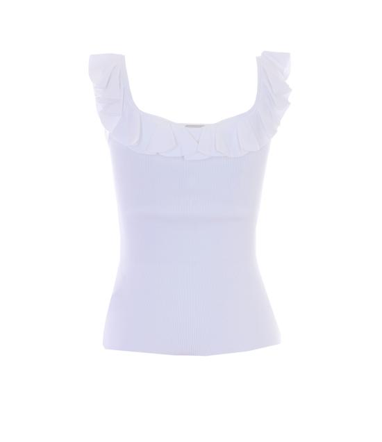 26SS 마이클 코어스 긴팔 티셔츠 MS661G033D 100 White - MICHAEL KORS