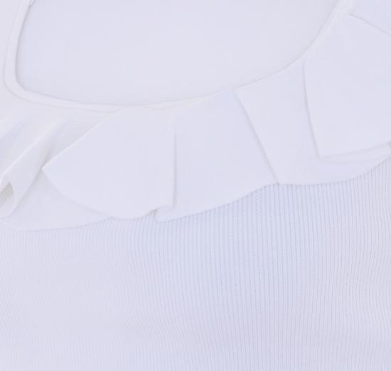 26SS 마이클 코어스 긴팔 티셔츠 MS661G033D 100 White - MICHAEL KORS