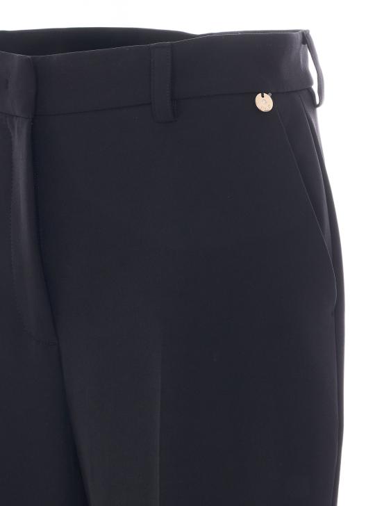 26SS 리우조 스트레이트 팬츠 CA6360T2200 22222 Black - LIU JO