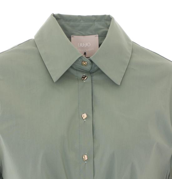 26SS 리우조 셔츠 CA6281T297A P9639 Green - LIU JO