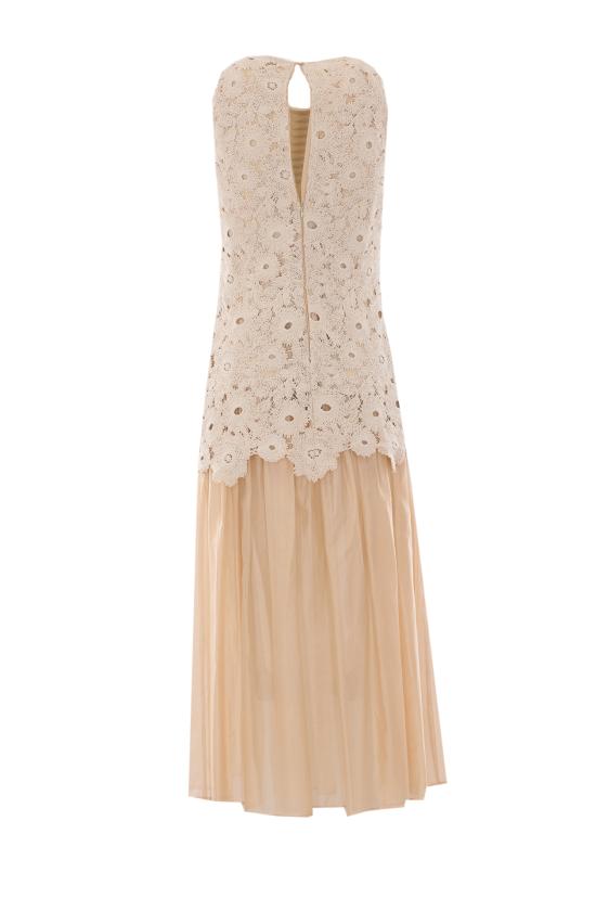 26SS 리우조 롱 원피스 CA6362J8100 P9649 Beige - LIU JO