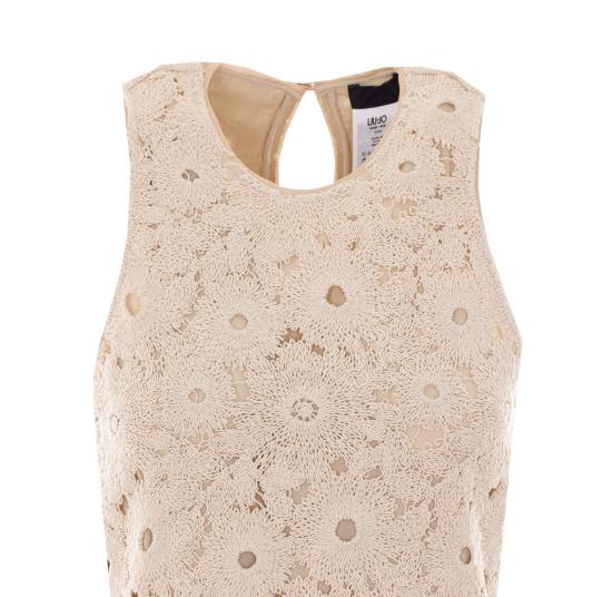 26SS 리우조 롱 원피스 CA6362J8100 P9649 Beige - LIU JO