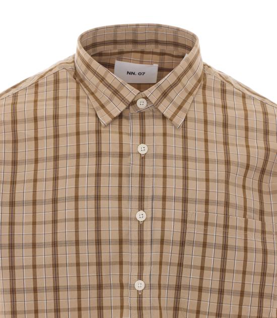 26SS 엔엔07 긴팔 셔츠 2610000738 KHAKI CHECK Beige - NN07
