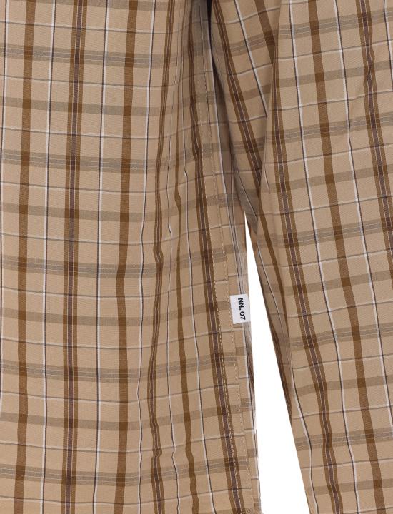 26SS 엔엔07 긴팔 셔츠 2610000738 KHAKI CHECK Beige - NN07