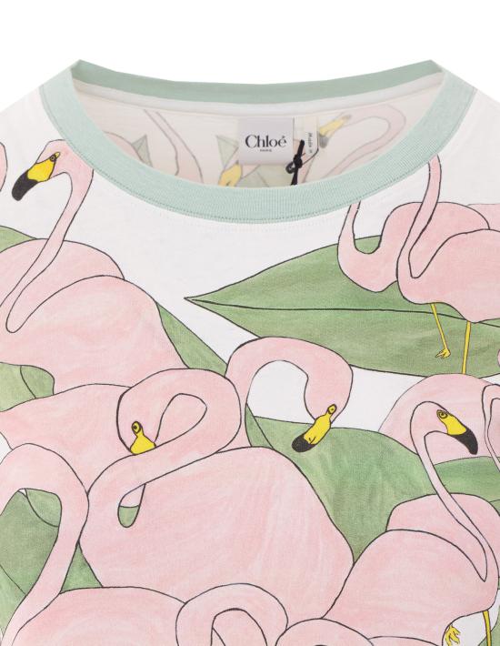 26SS 끌로에 반팔 티셔츠 26UJH08287 107 MultiColour - CHLOE