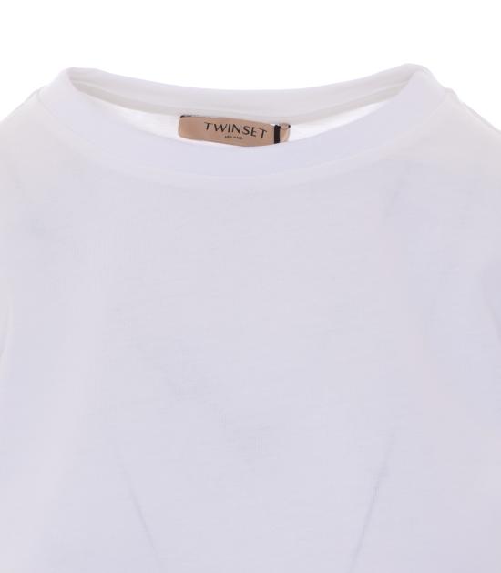 26SS 트윈셋 반팔 티셔츠 261TT2260 00001 White - TWINSET