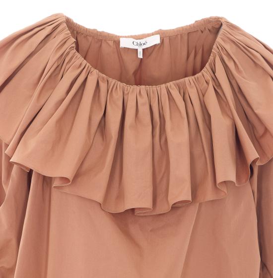 26SS 끌로에 긴팔 티셔츠 26UH101144 Pink - CHLOE