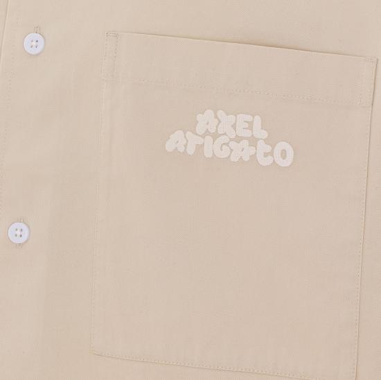 26SS 악셀 아리가토 반팔 셔츠 A3980002 PALE BEIGE Beige - AXEL ARIGATO