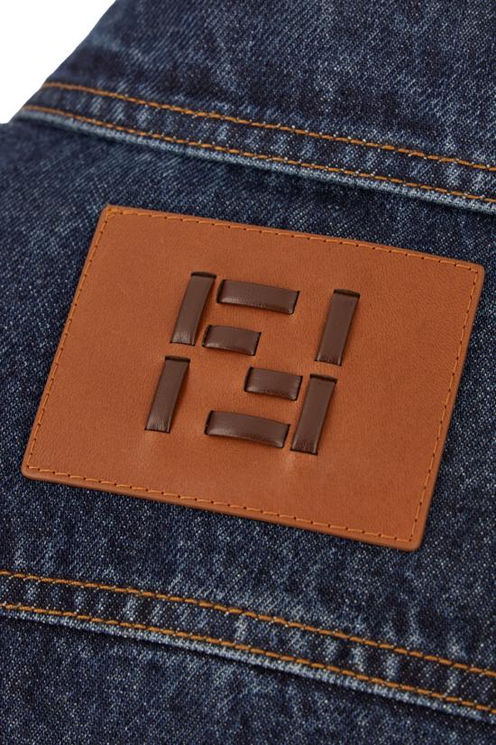 26SS 펜디 데님 고 투 재킷 FLF677AW82 F1UKI BLUEBERRY - FENDI