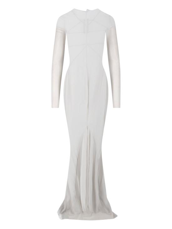 26SS 릭 오웬스 미디 원피스 RO01F6589 TUS 08 Grey - RICK OWENS