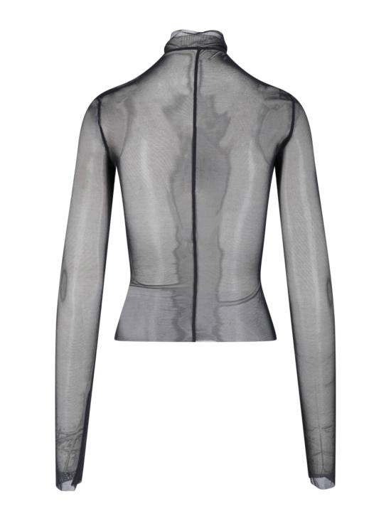 26SS 릭 오웬스 긴팔 티셔츠 RO01F6701 TUS 09 Black - RICK OWENS