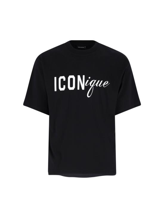 26SS 디스퀘어드2 반팔 티셔츠 S78GD0121 D20033 900 Black