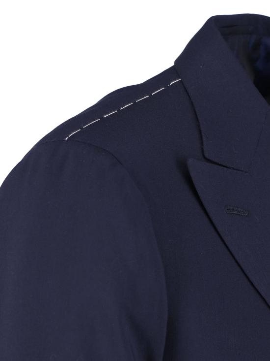 26SS 체사레 아톨리니 수트 세트 AUS609 PUM S26WA06 B31 Blue - CESARE ATTOLINI