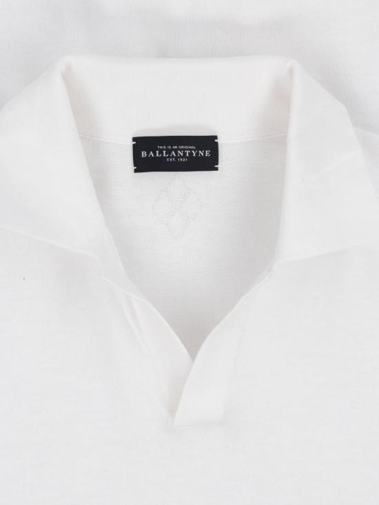 26SS 발렌타인 폴로 티셔츠 B2W246 18C23 10144 White - BALLANTYNE