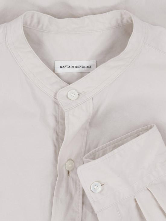 26SS 캡틴 선샤인 긴팔 셔츠 KS26SSH08 ECRU White - KAPTAIN SUNSHINE