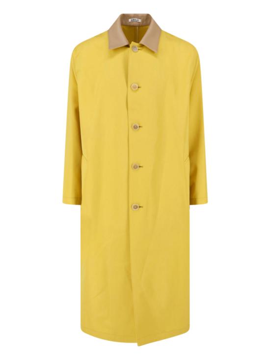 26SS 오라리 트렌치 코트 A26SC01WC MUSTARD YELLOW Yellow