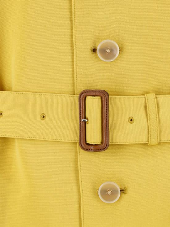 26SS 오라리 트렌치 코트 A26SC01WC MUSTARD YELLOW Yellow - AURALEE