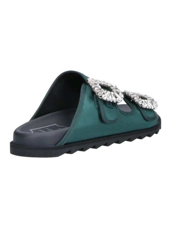 26SS 로저비비에 뮬/슬리퍼 RVW45844480RS0 V801 Green - ROGER VIVIER