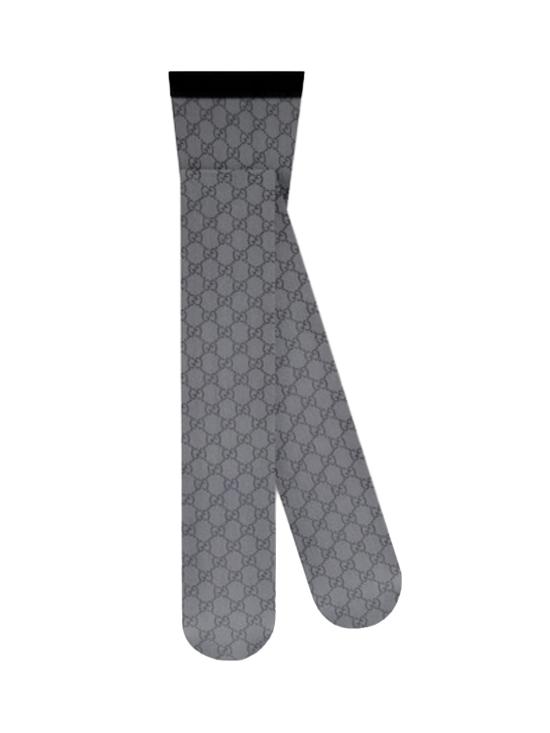 26SS 구찌 프린티드 스트레치 나일론 타이즈 849720 3GAN9 1060 Black - GUCCI