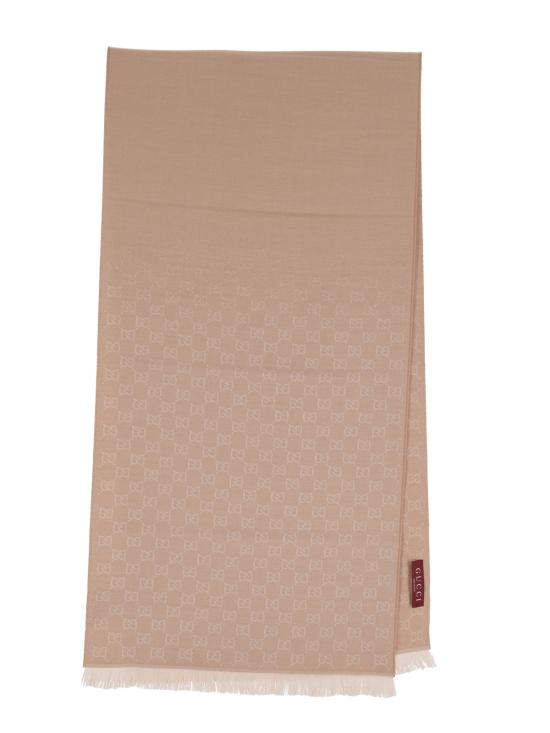 26SS 구찌 GG 울 스카프 848507 3G200 9878 Brown