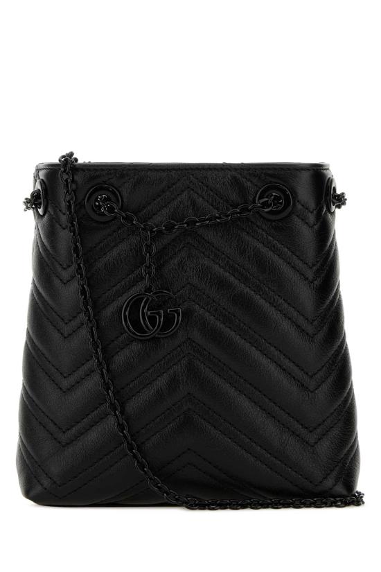 26SS 구찌 GG 마몽 나노 버킷백 856404AAFS1 1000 Black