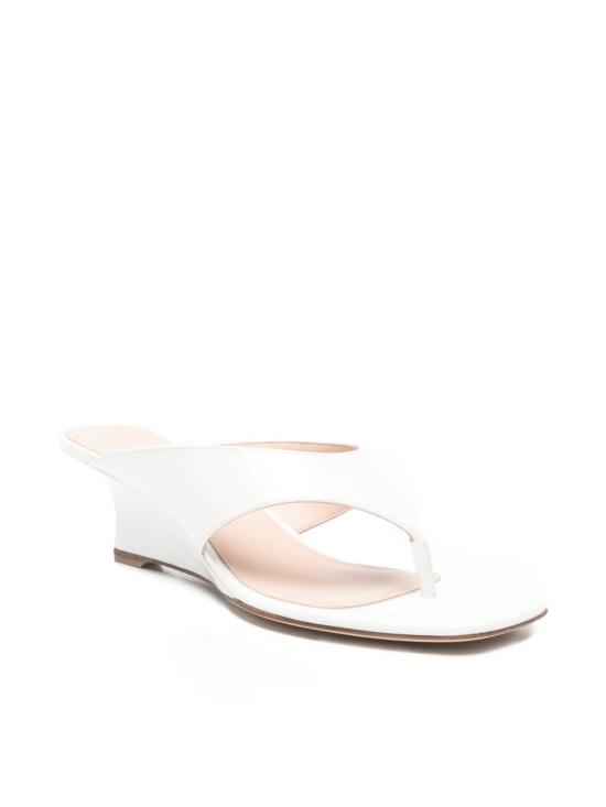 26SS 스튜어트 와이츠먼 샌들 VINNIEWEDGETHONGS PATYVG Bianco - STUART WEITZMAN