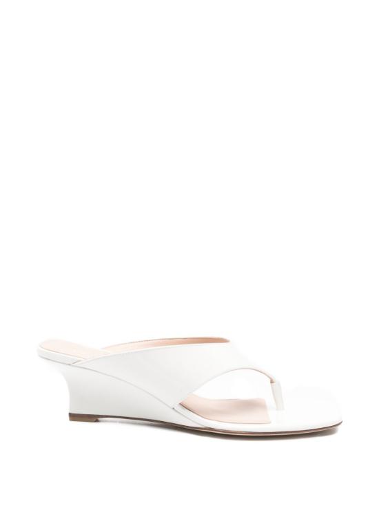26SS 스튜어트 와이츠먼 샌들 VINNIEWEDGETHONGS PATYVG Bianco