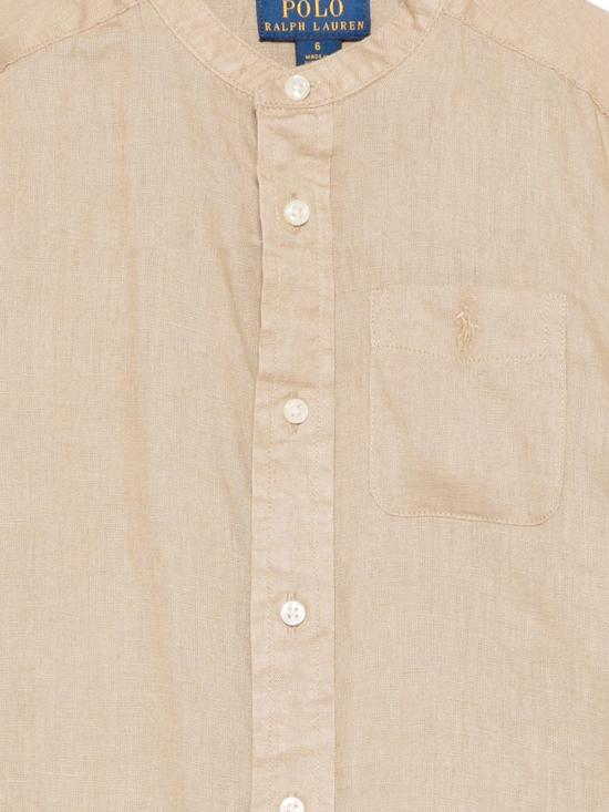 26SS [키즈] 폴로 랄프로렌 셔츠 323964592 502 Beige - POLO RALPH LAUREN