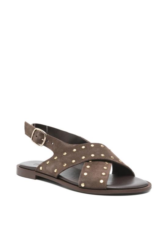 26SS 테라스 샌들 26059 CAMOSCIOTMORO Brown - THERA'S