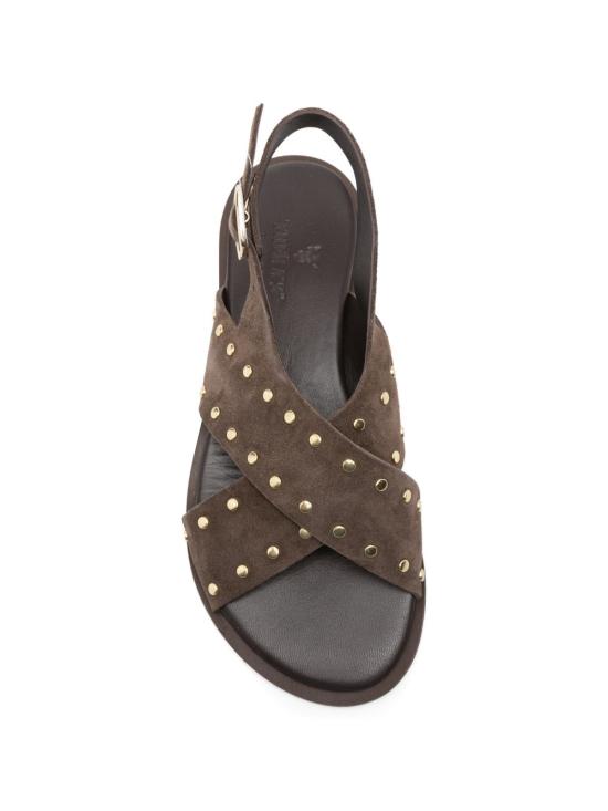 26SS 테라스 샌들 26059 CAMOSCIOTMORO Brown - THERA'S