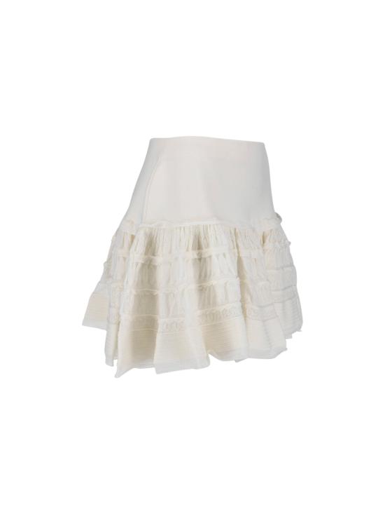26SS 알라이아 미디 스커트 AA9J2480K164C 000 White - ALAIA