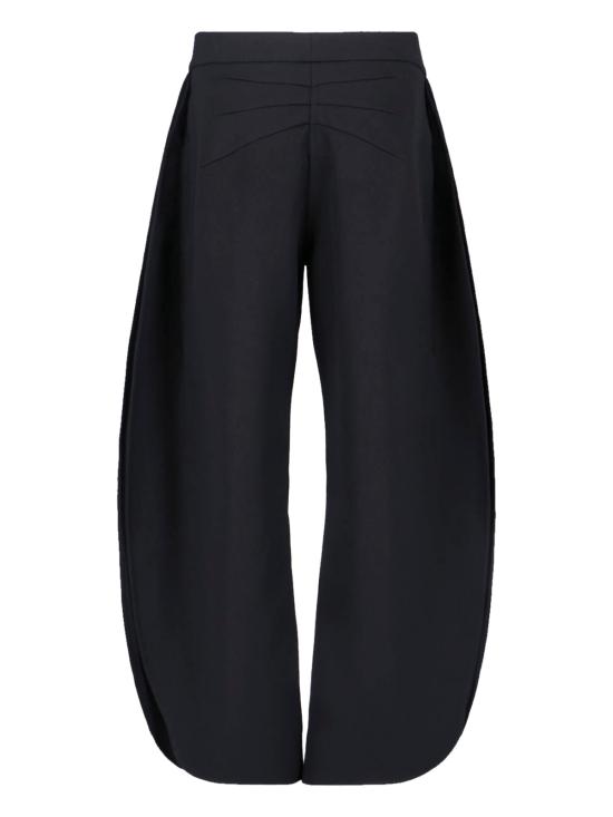 26SS 알라이아 스트레이트 팬츠 AA9P1319W130C 995 Black - ALAIA