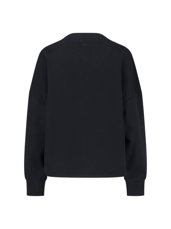 26SS 알라이아 스웨터 AA9E0331J094C 999 Black - ALAIA