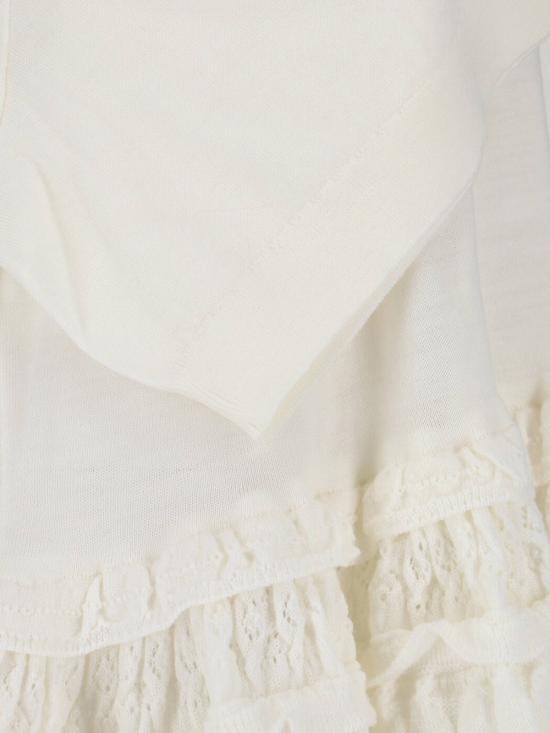 26SS 알라이아 반팔 티셔츠 AA9H1393K164C 000 White - ALAIA