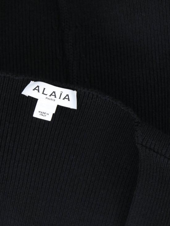 26SS 알라이아 스웨터 AA9H1399K141C 995 Black - ALAIA