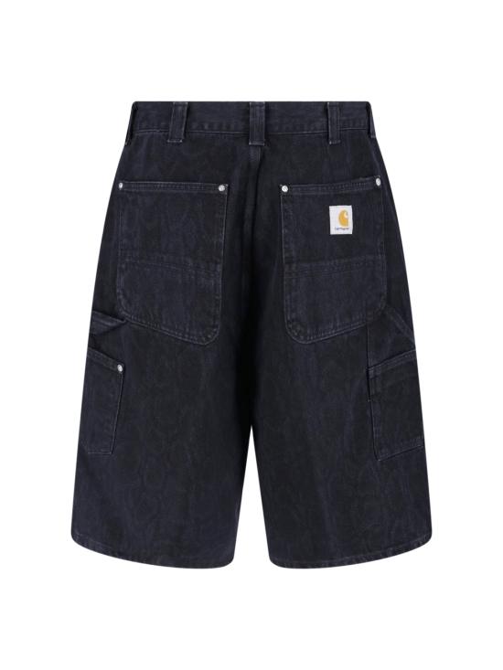 26SS 칼하트 WIP OG 더블 니 쇼츠 I036590 3R260 Black - CARHARTT WIP