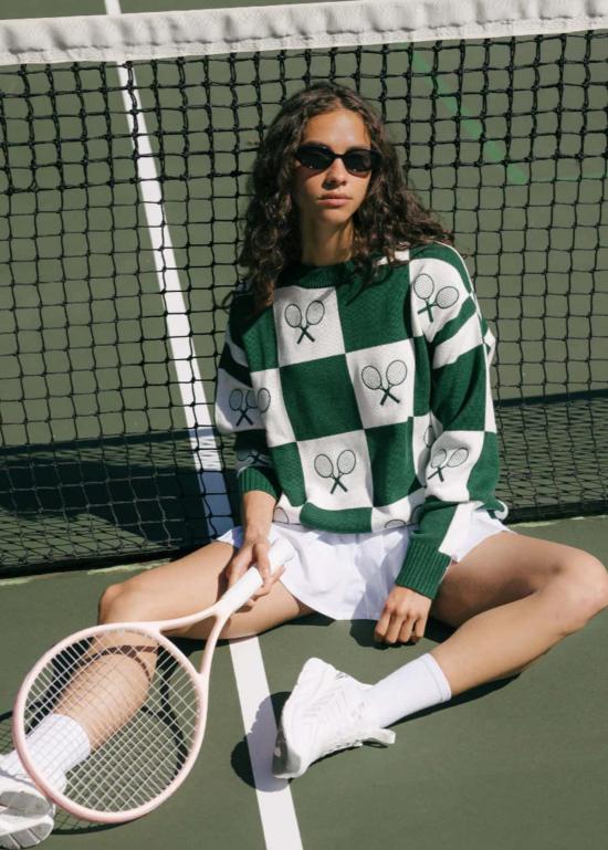  ELLSWORTH+IVY 스웨터 엘스워스+아이비 라일리  그린 - OTHER BRANDS