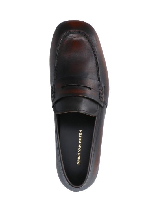 26SS 드리스 반 노튼 로퍼 011714 0107 712 Brown - DRIES VAN NOTEN