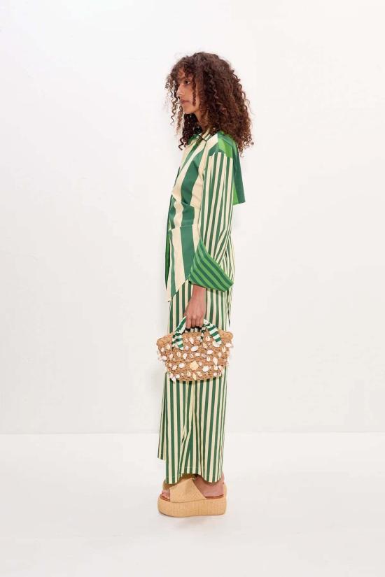  사이먼밀러 팔라초 팬츠 사이먼 밀러 토니 포플린 와이드 레그 - SIMONMILLER