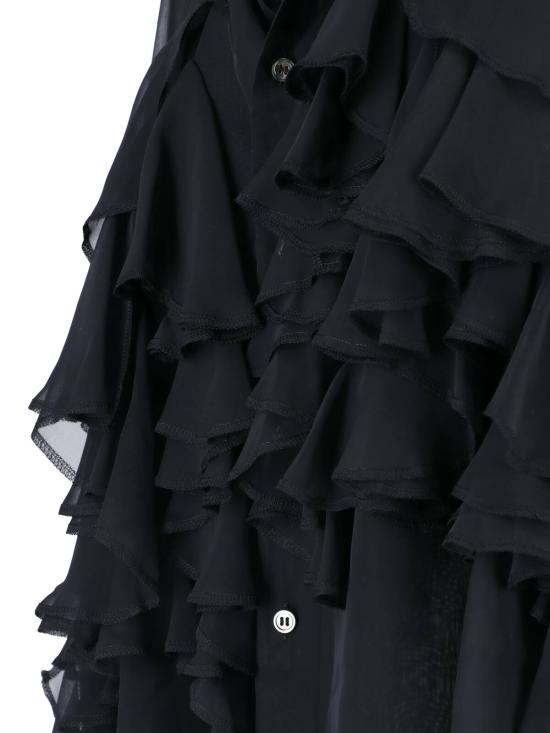 26SS 꼼데가르송 블라우스 GQ B010 S26 Black - COMME DES GARCONS