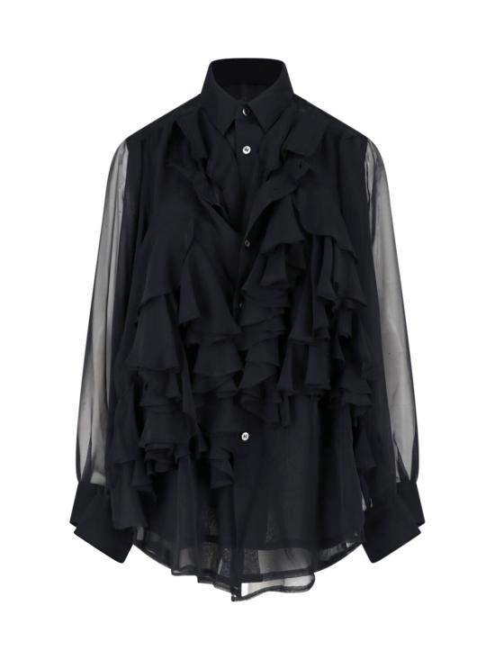 26SS 꼼데가르송 블라우스 GQ B010 S26 Black