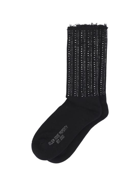 26SS 골든구스 양말 GUP00911 P002231 90100 Black - GOLDEN GOOSE